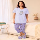 2-Piece Capri Cotton PJ Set image number null