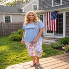 2-Piece Capri PJ Set image number null