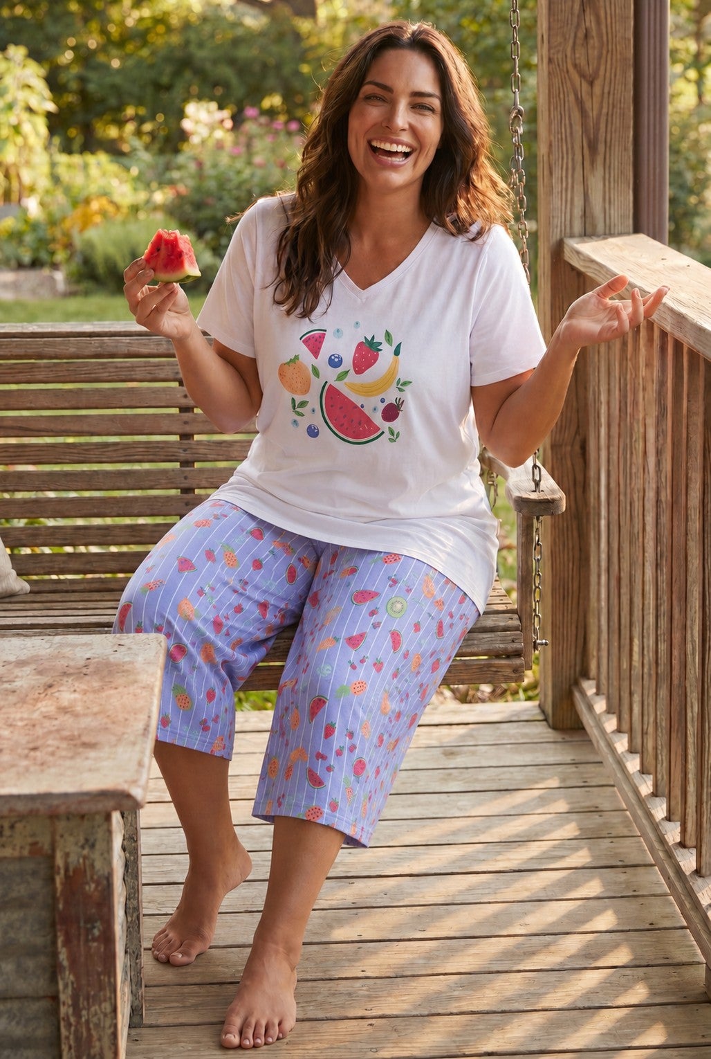2-Piece Capri PJ Set image number 0