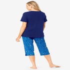 2-Piece Capri PJ Set image number null