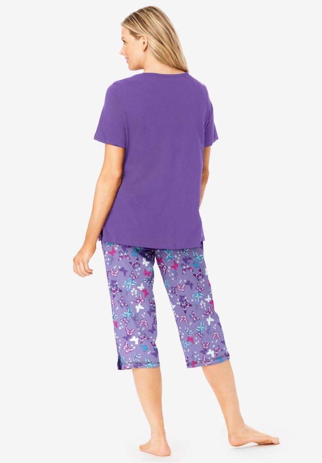 2-Piece Capri PJ Set image number 1