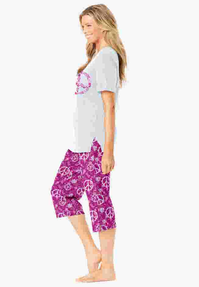 2-Piece Capri PJ Set image number 2