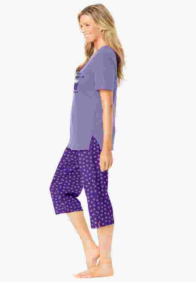 2-Piece Capri PJ Set image number 2