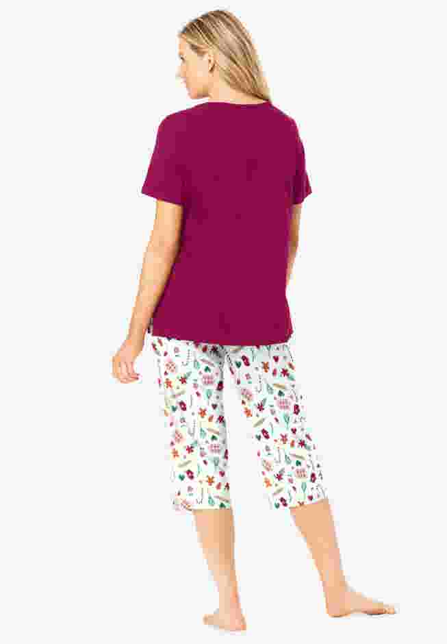 2-Piece Capri PJ Set image number 1