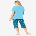 2-Piece Capri PJ Set image number null