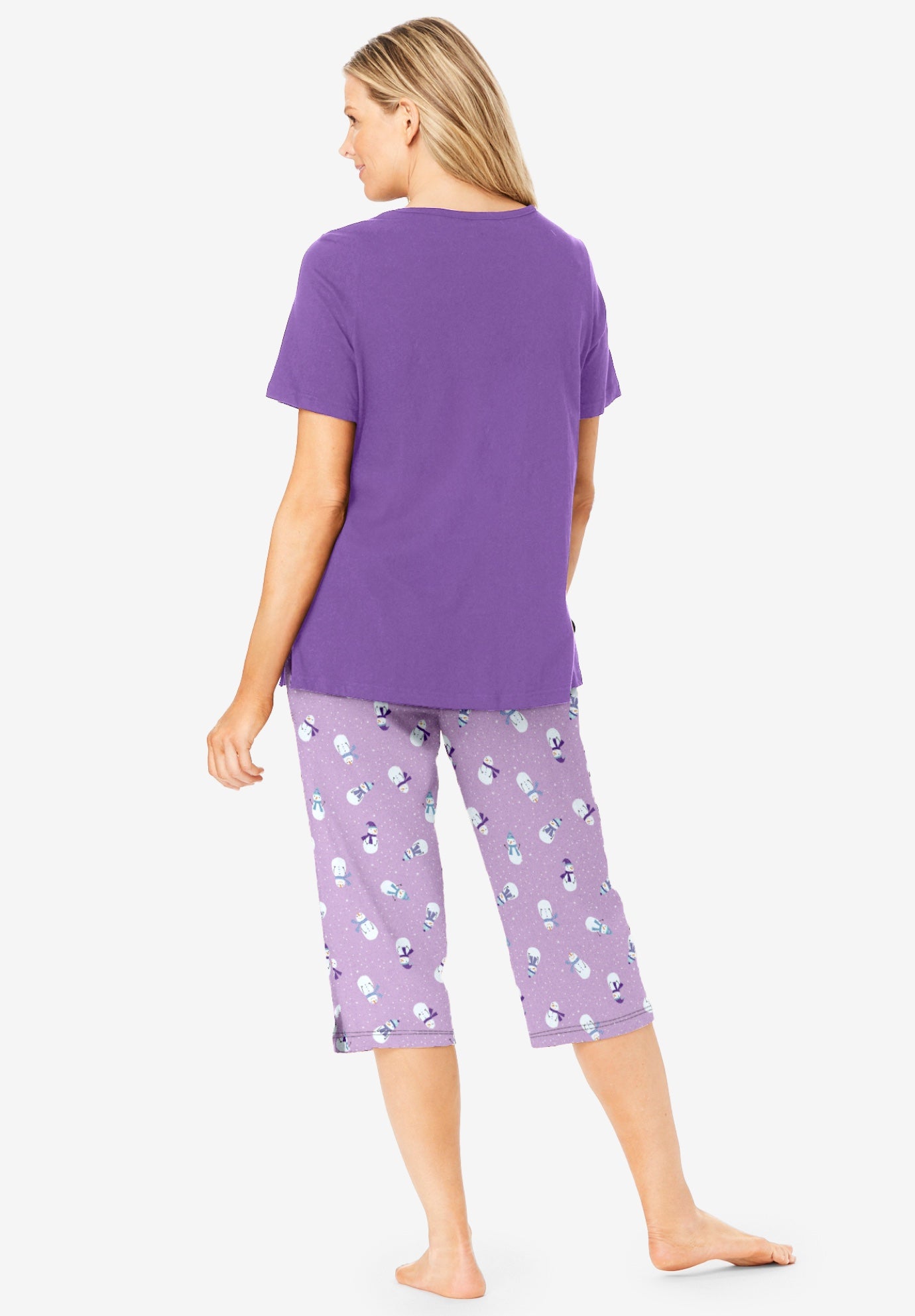 2-Piece Capri Cotton PJ Set image number 1