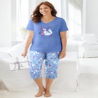 2-Piece Capri PJ Set image number null