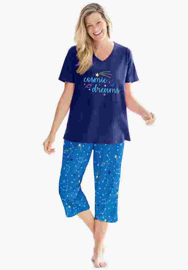 2-Piece Capri PJ Set image number 0
