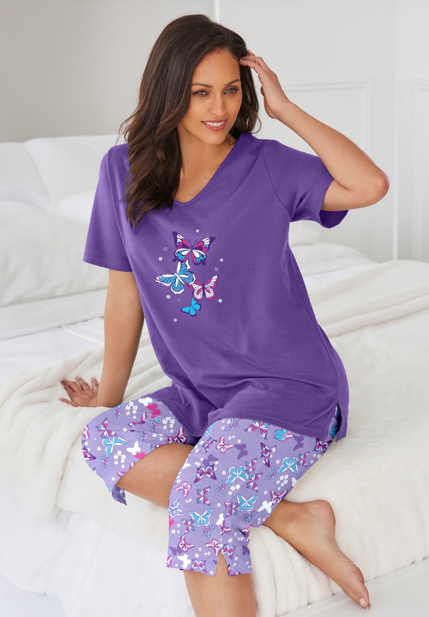 2-Piece Capri PJ Set image number 0