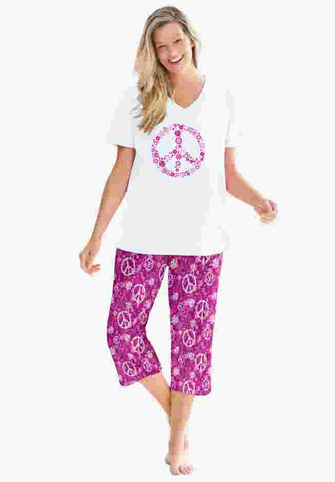 2-Piece Capri PJ Set image number 0