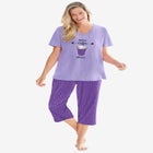 2-Piece Capri PJ Set image number null