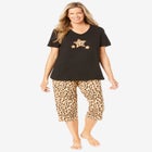 2-Piece Capri PJ Set image number null