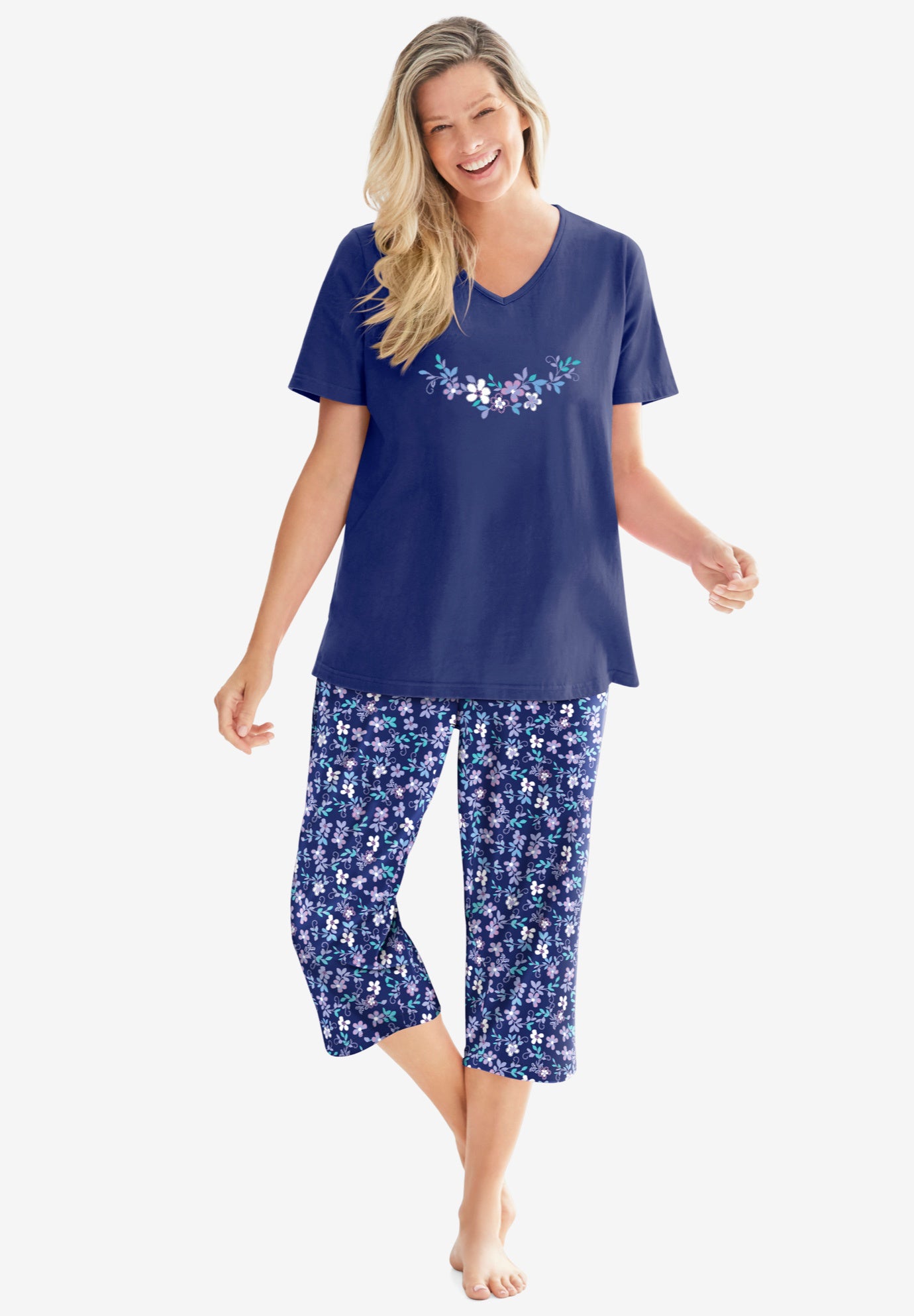 2-Piece Capri PJ Set image number 0