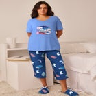 2-Piece Capri Cotton PJ Set image number 0