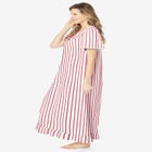 Long Floral Print Cotton Gown image number 2
