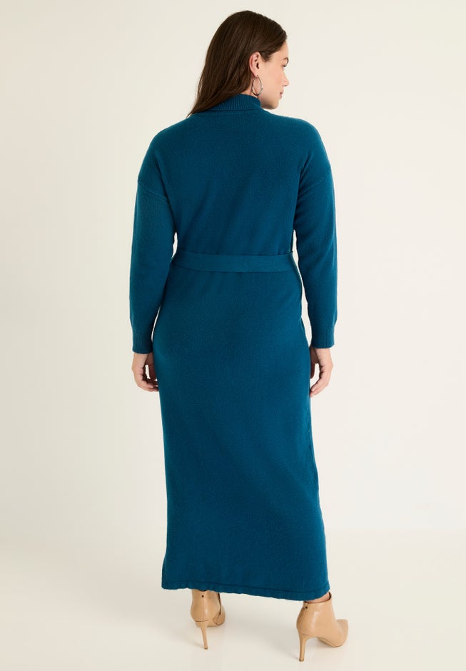 Turtleneck Sweater Dress image number 1