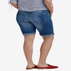 Denim Bermuda Shorts image number null