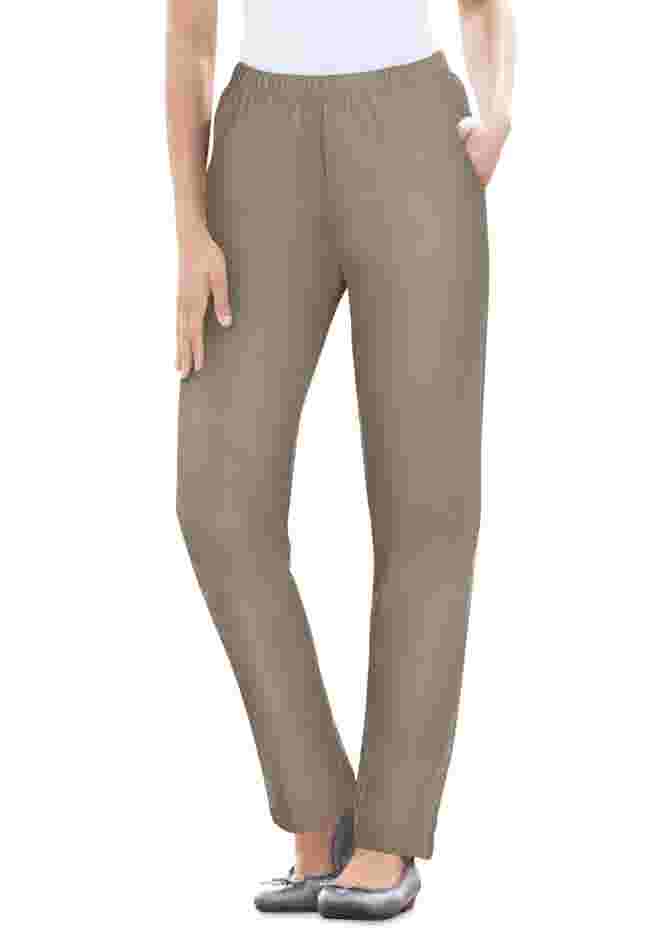 Straight Leg Fineline Denim Jean image number 0
