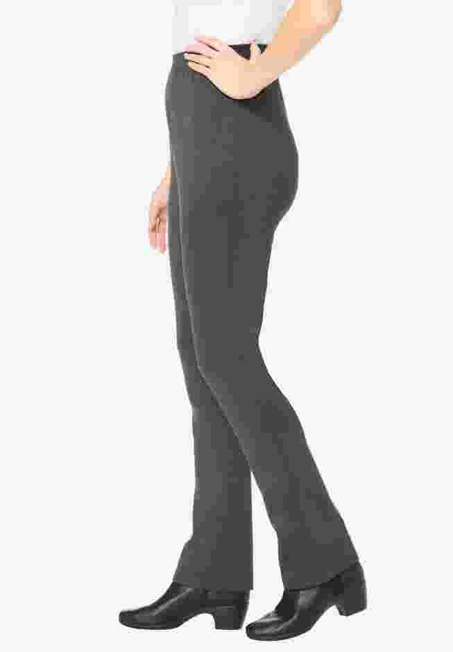 Bootcut Ponte Stretch Knit Pant image number 2