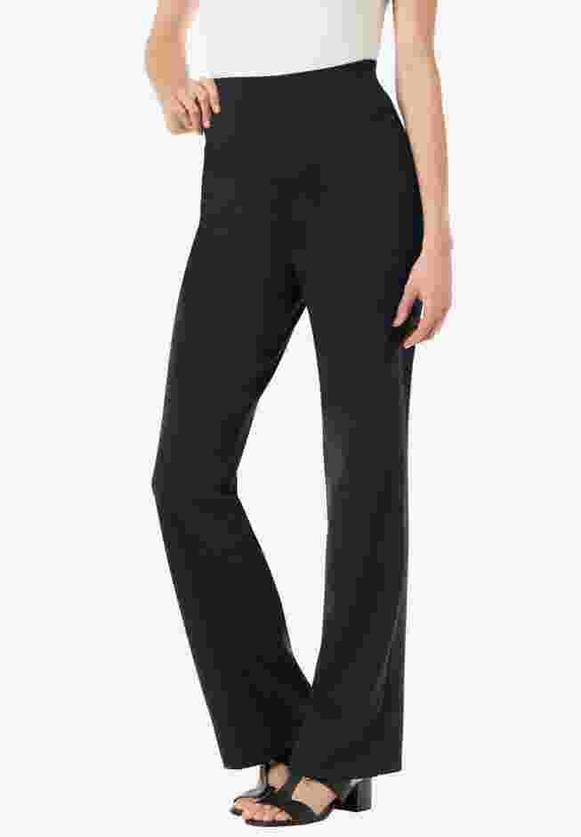 Bootcut Ponte Stretch Knit Pant image number 0