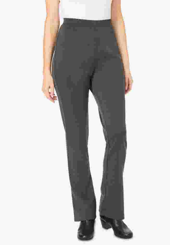 Bootcut Ponte Stretch Knit Pant image number 0