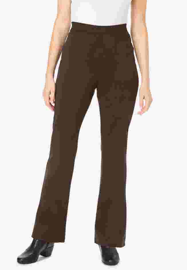 Bootcut Ponte Stretch Knit Pant image number 1