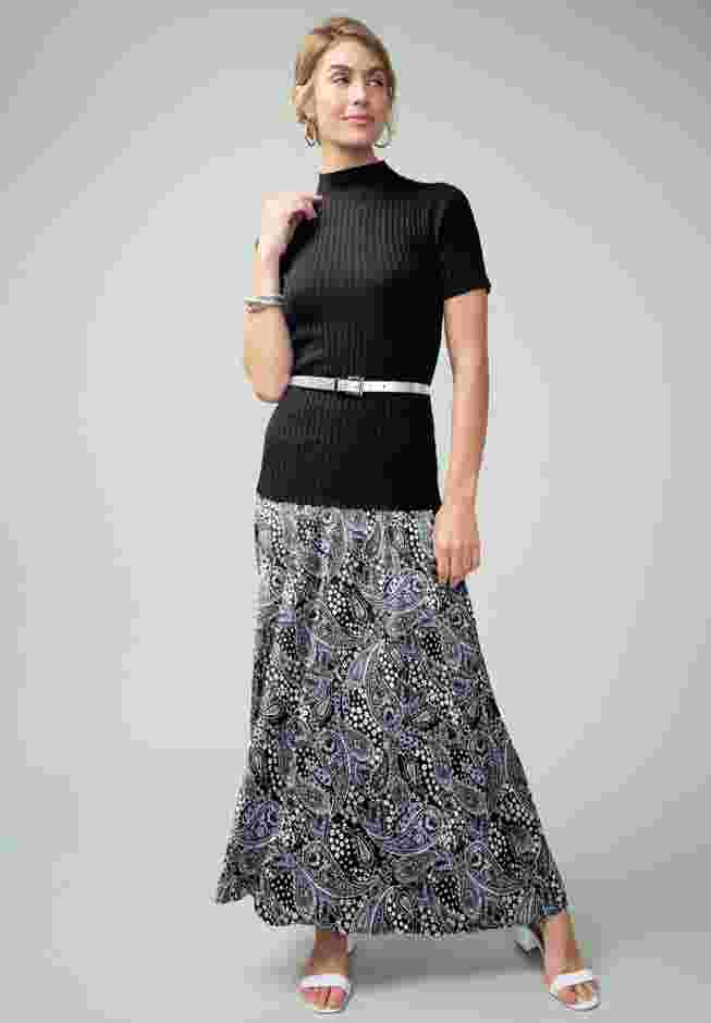 Everyday Stretch Knit Maxi Skirt image number 3