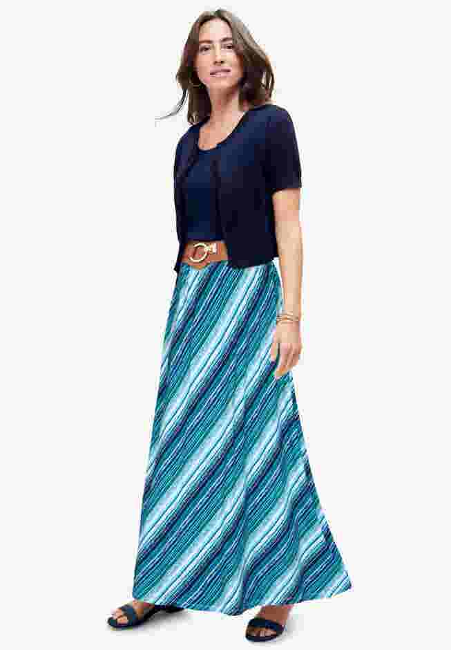Everyday Stretch Knit Maxi Skirt image number 5