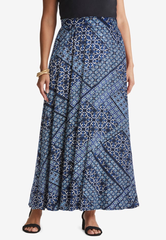 Everyday Stretch Knit Maxi Skirt image number 0