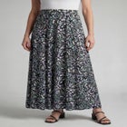 Everyday Stretch Knit Maxi Skirt image number null