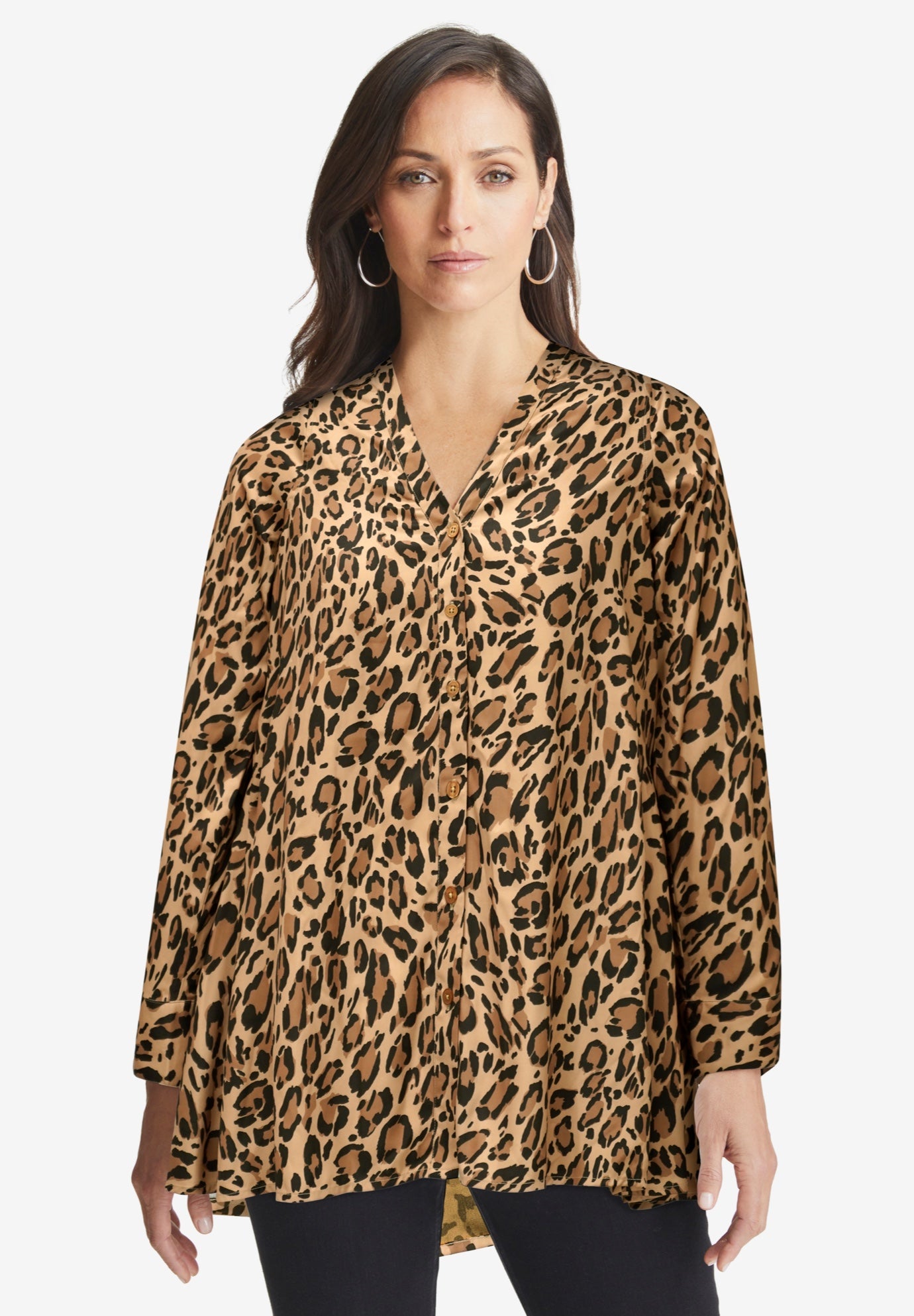 Georgette High Low Tunic image number 0