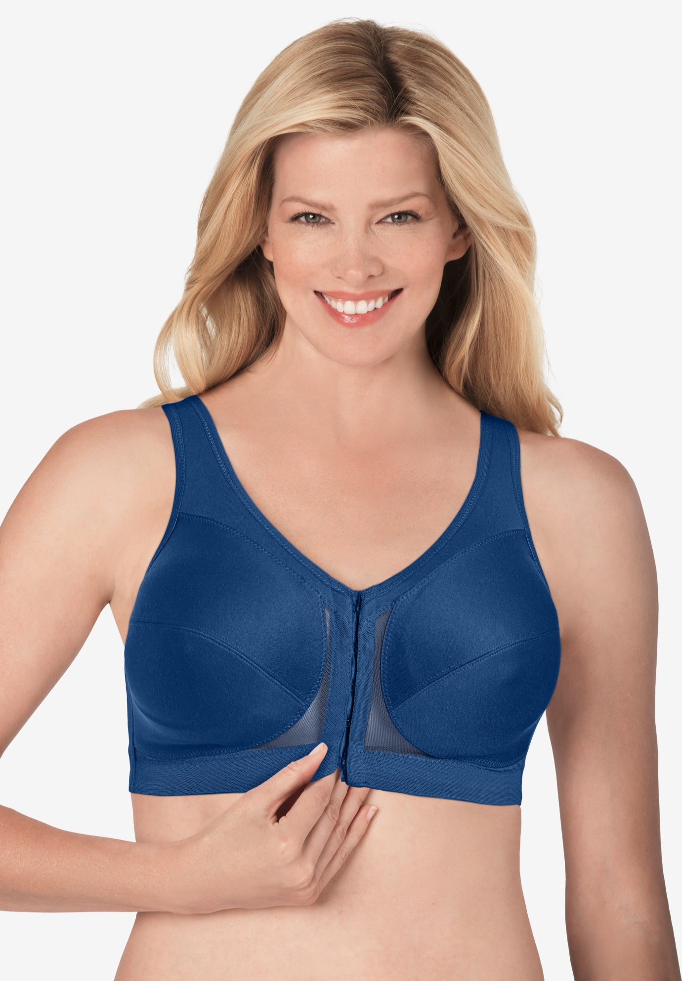 Glamorise&reg; Magic Lift&reg; Front-Close Posture Wireless Bra 1265 image number 0