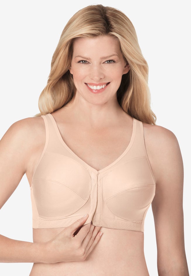 Glamorise® Magic Lift® Front-Close Posture Wireless Bra 1265 image number 1