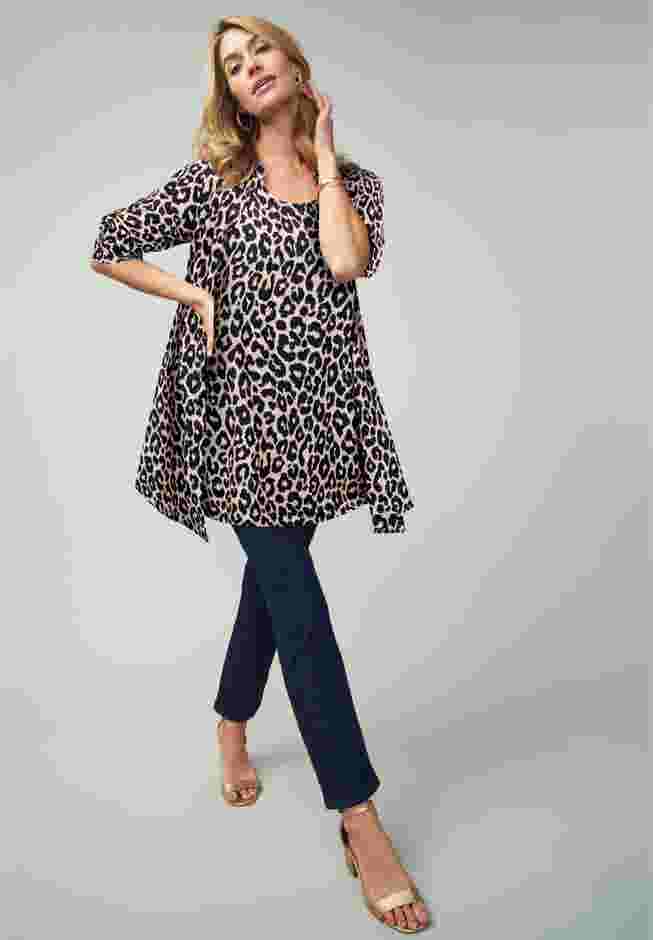 Georgette Button Front Tunic image number 0