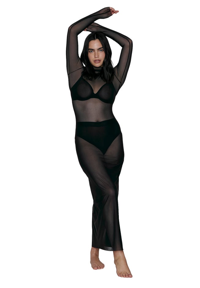 The Mockneck Dress - Mesh image number 1