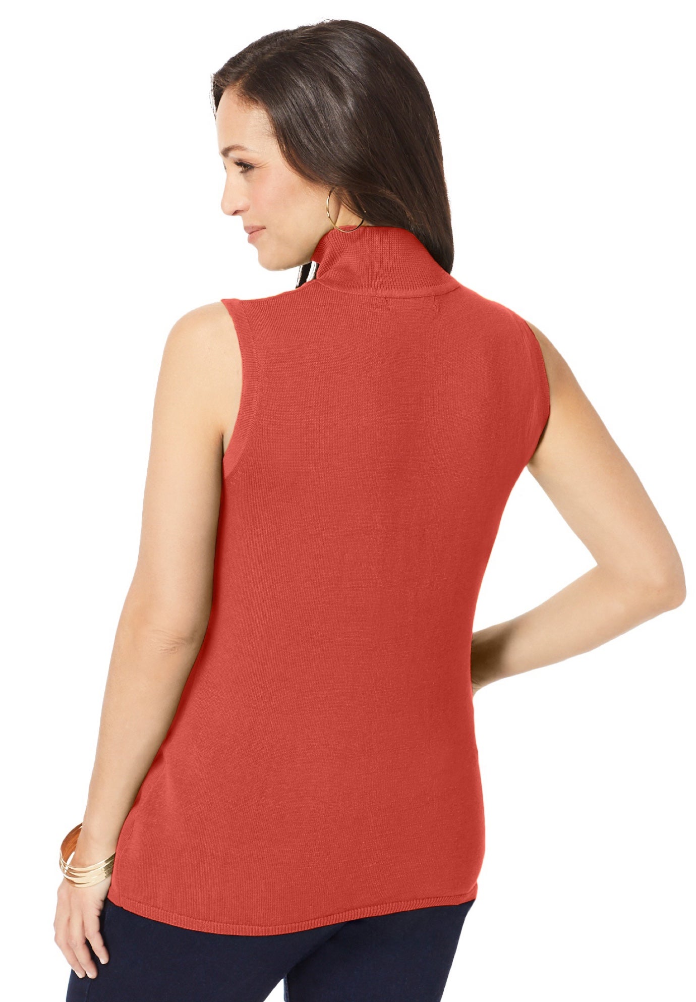 Fine Gauge Mockneck Sweater image number 1