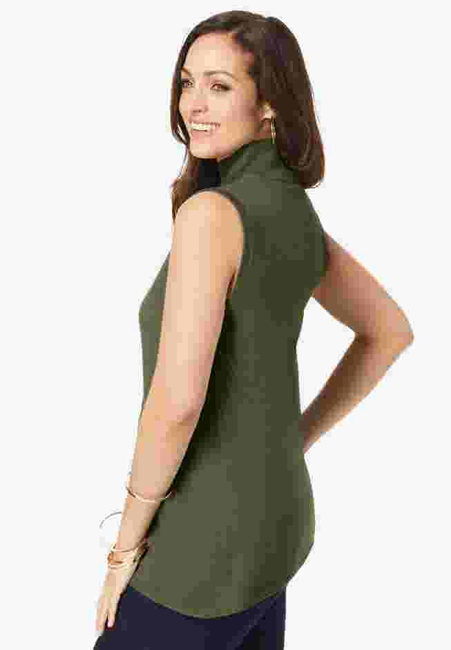 Fine Gauge Mockneck Sweater image number 2