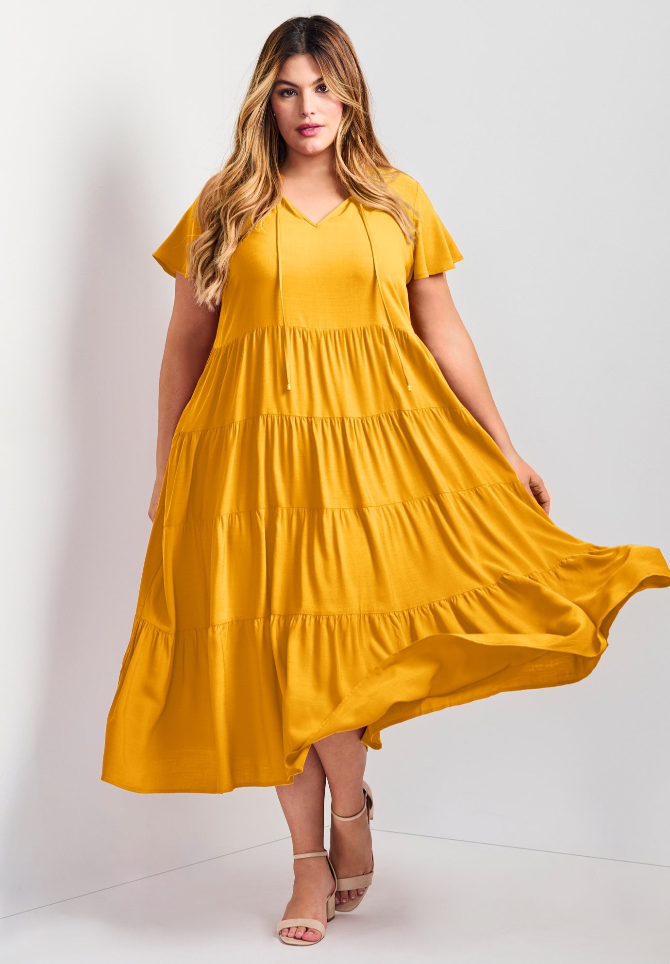 Lani Tiered Dress image number 0
