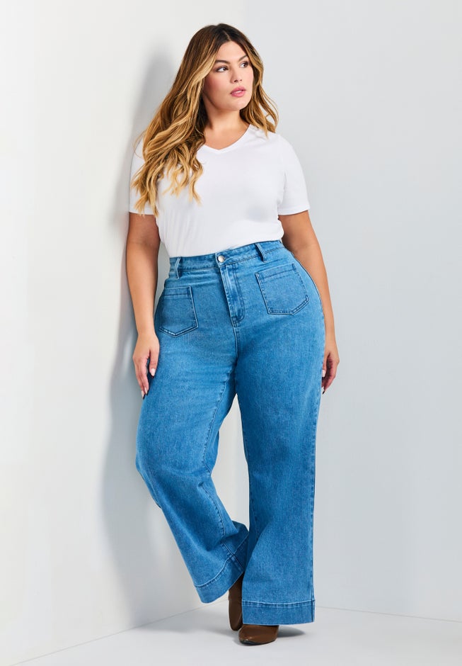 Emma Wide Leg Jean image number 4