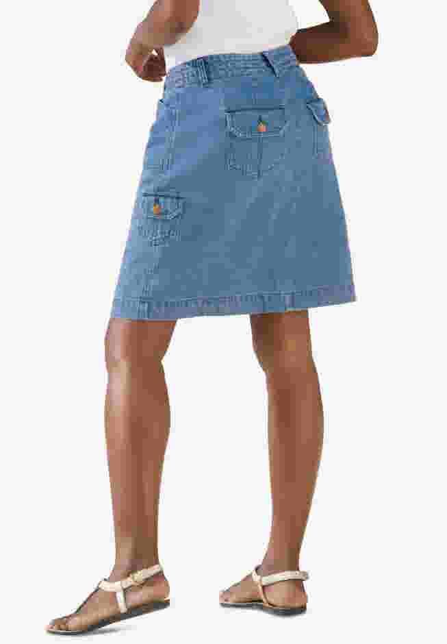 Perfect Denim Skort image number 1