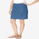 Perfect Denim Skort image number null