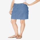 Perfect Denim Skort image number null