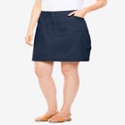 Perfect Denim Skort image number null