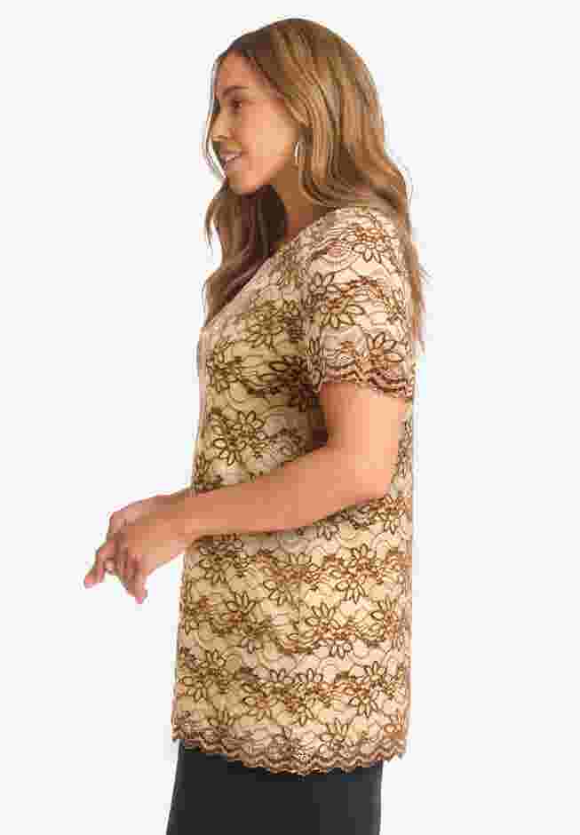 Stretch Lace Tunic image number 2