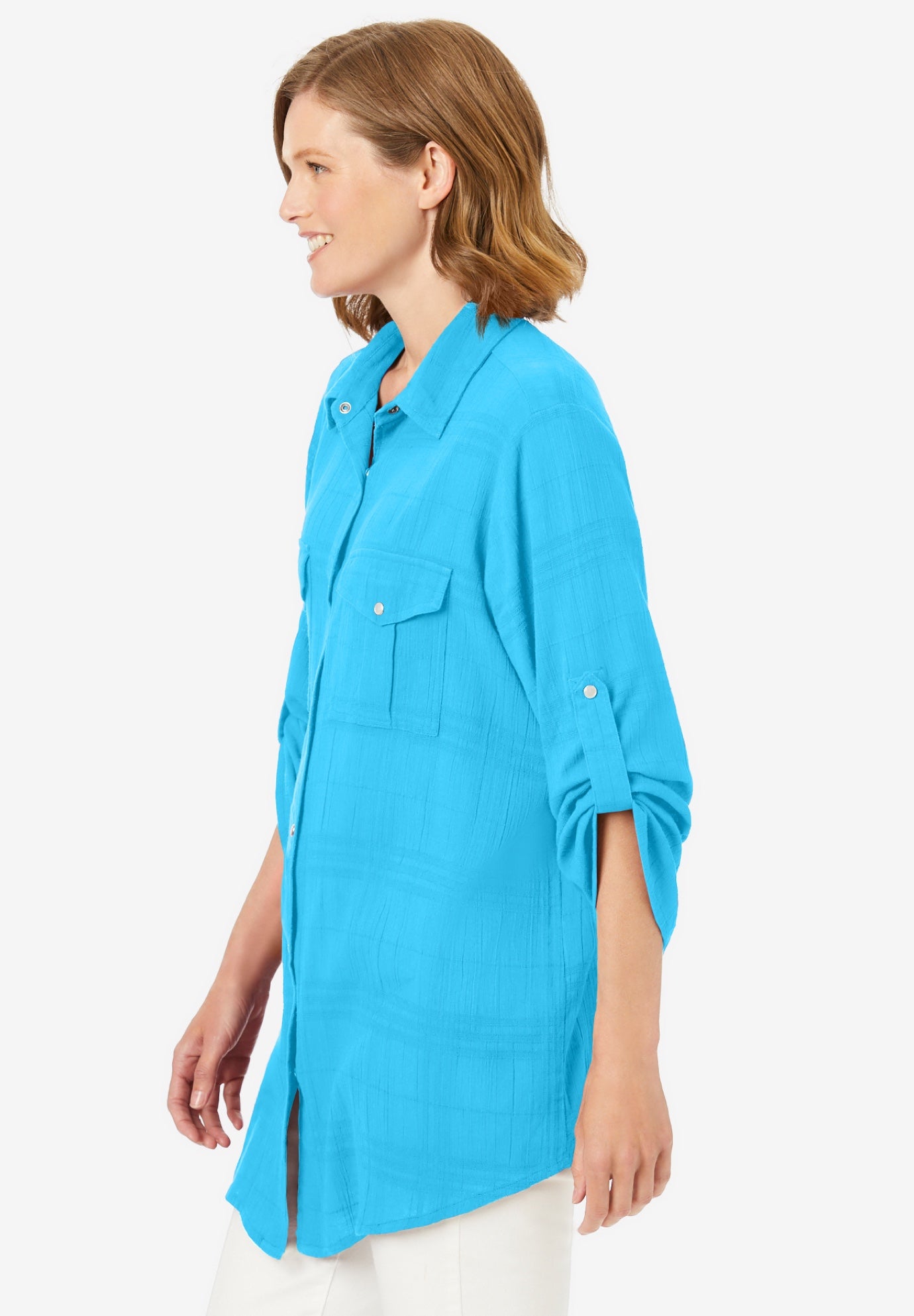 Cotton Gauze Bigshirt image number 2