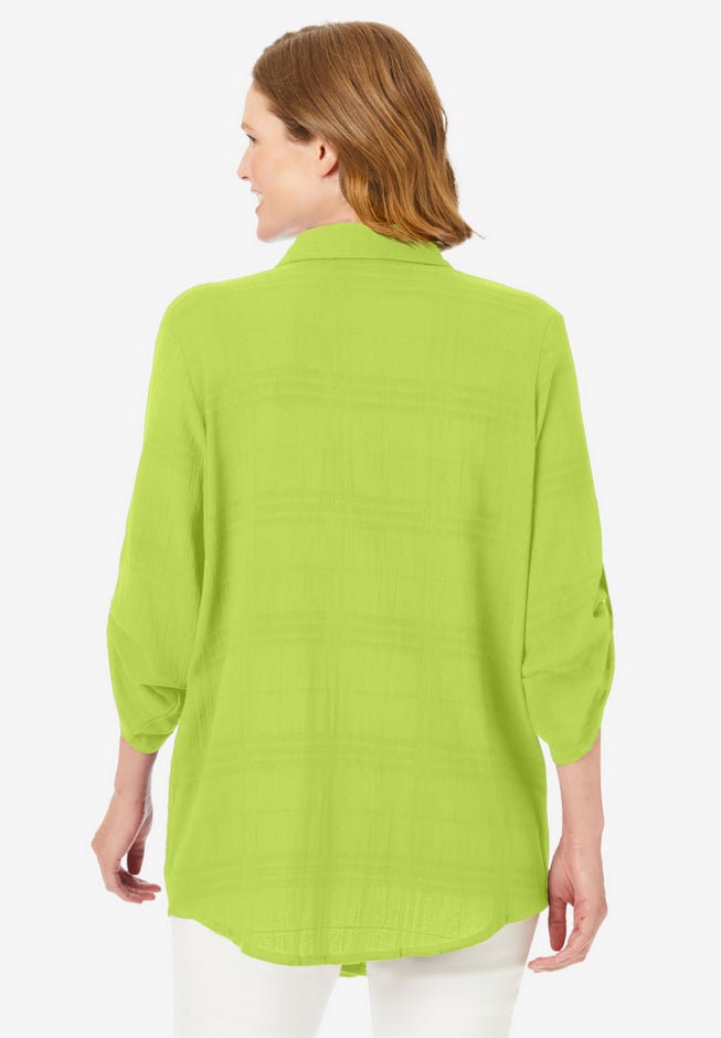 Cotton Gauze Bigshirt image number 1