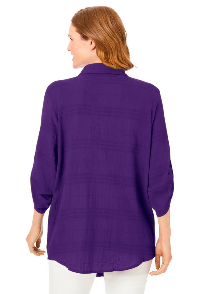 Cotton Gauze Bigshirt image number 1