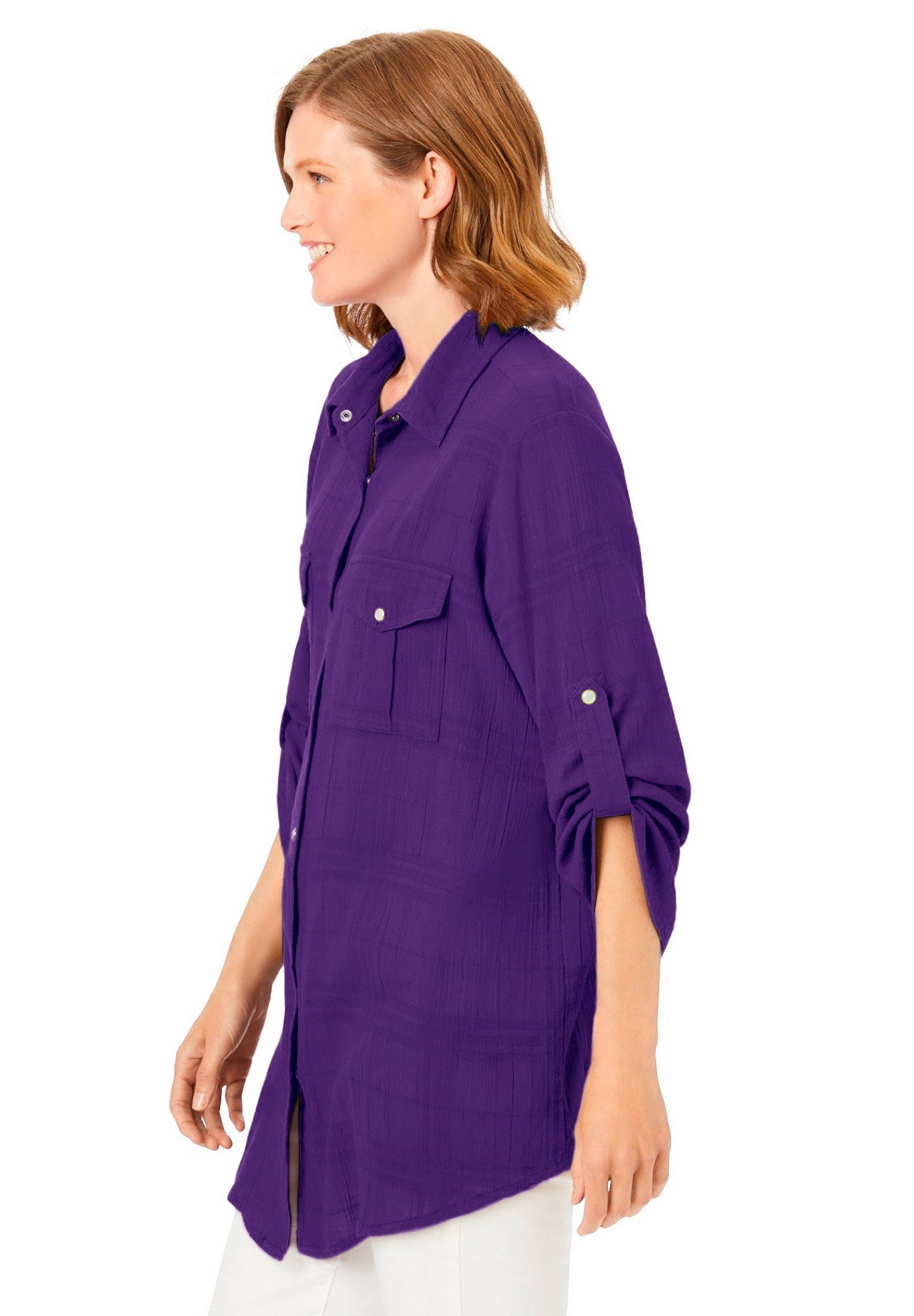 Cotton Gauze Bigshirt image number 2