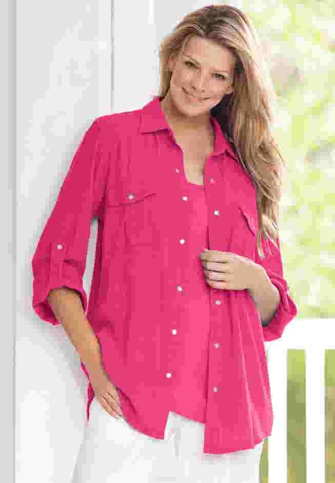 Cotton Gauze Bigshirt image number 0
