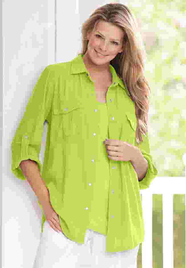 Cotton Gauze Bigshirt image number 0